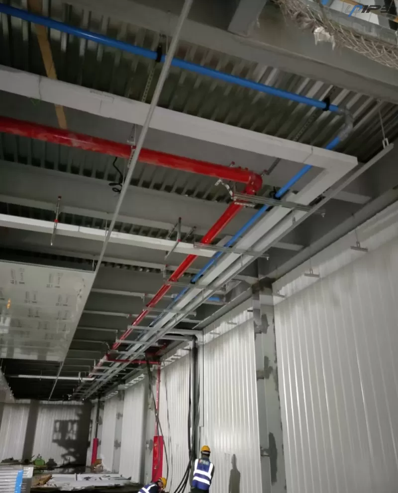 Монтаж трубопровода воздушного компрессора Монтаж трубопровода воздушного компрессора